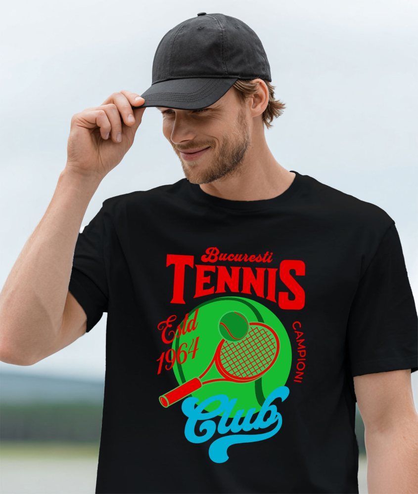 Tricou Femei, Barbati, Copii, Fata, Baiat, Unisex Personalizat Cadouri Personalizate pentru Iubitorii de Tenis – Tricouri, Hanorace și Accesorii Unice [2]