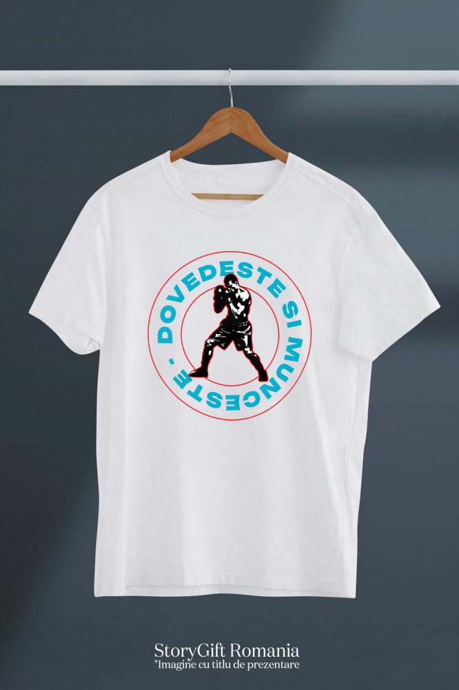 Tricou Femei, Barbati, Copii, Fata, Baiat, Unisex Personalizat Produse personalizate pentru familia ta – Cadouri unice pentru tati, copii și prieteni, box și sporturi de contact [3]