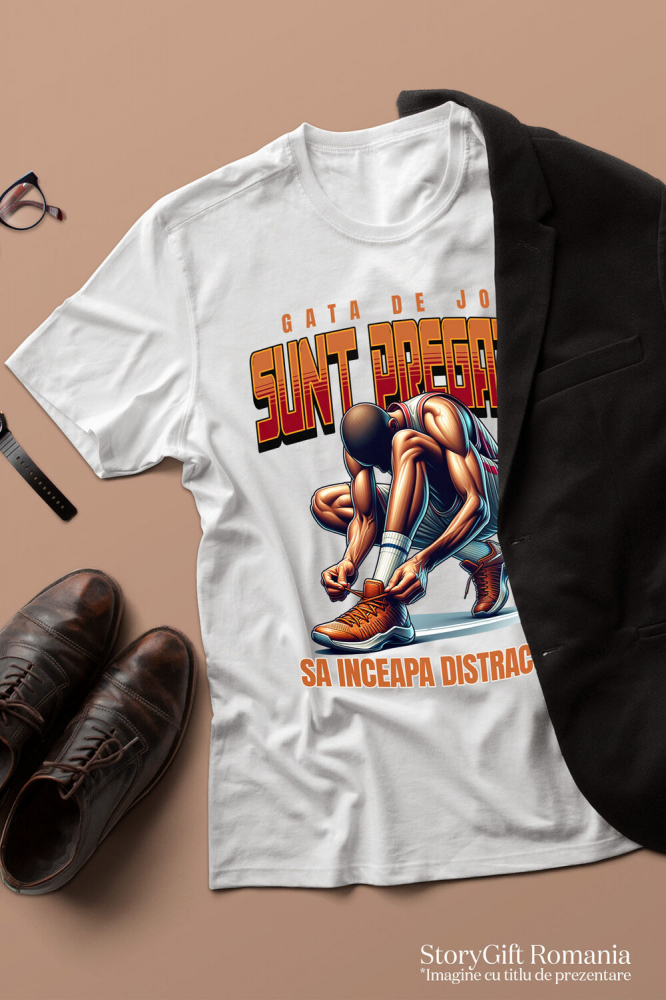 Tricou Femei, Barbati, Copii, Fata, Baiat, Unisex Personalizat Jucător Profesionist de Baschet – Pregătire și Determinare Sportivă [3]