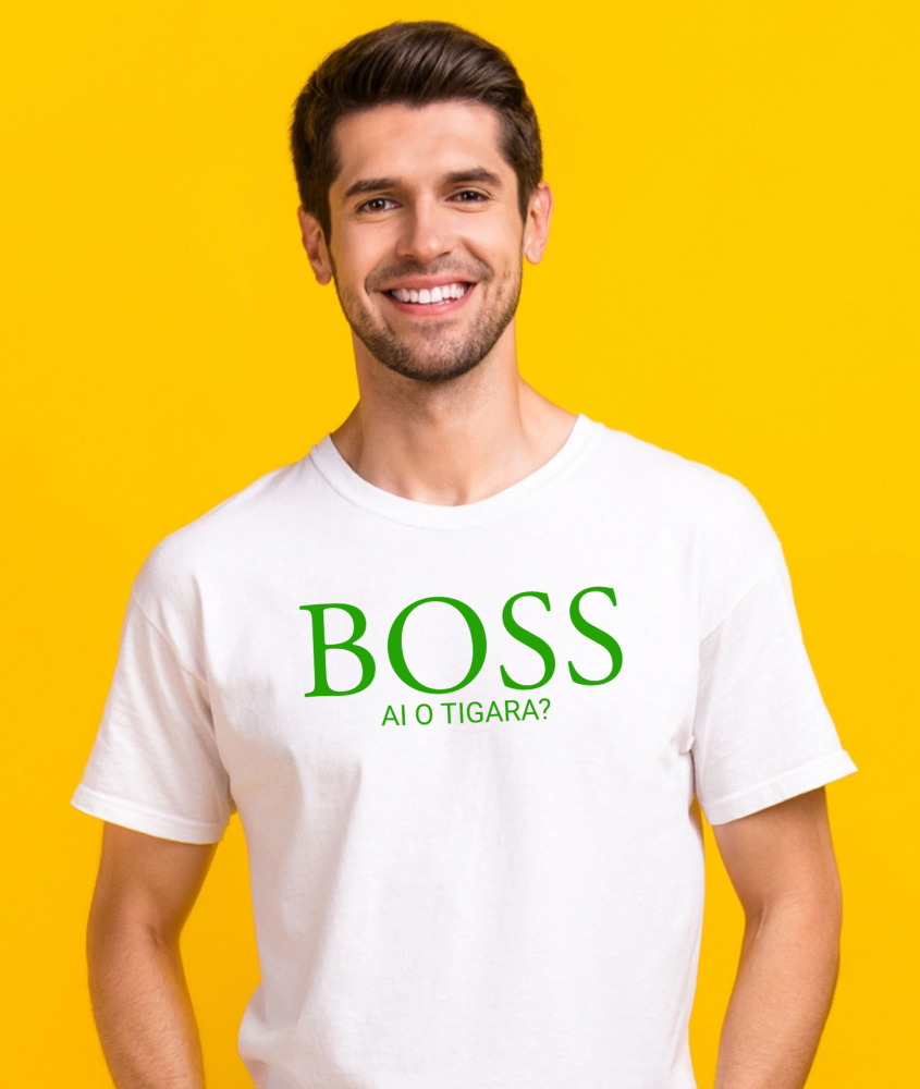 Tricou Femei, Barbati, Copii, Fata, Baiat, Unisex Personalizat Logo Firmă Lux „Ai o țigară, fashion milionar” – Mesaj Haios și Cadou Personalizat pentru Bărbați [2]