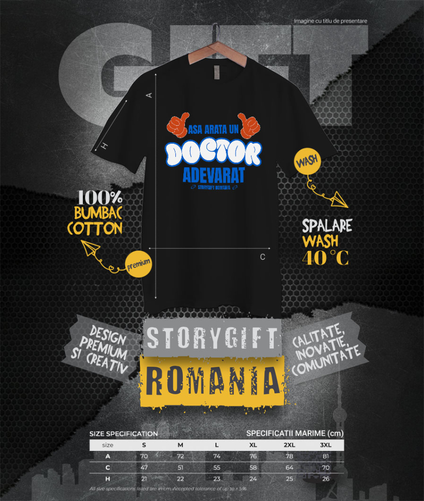 Tricou Femei, Barbati, Copii, Fata, Baiat, Unisex Personalizat Mâini Stil Mickey Mouse – Design Haios pentru Doctori și Iubitorii de Medicină [4]