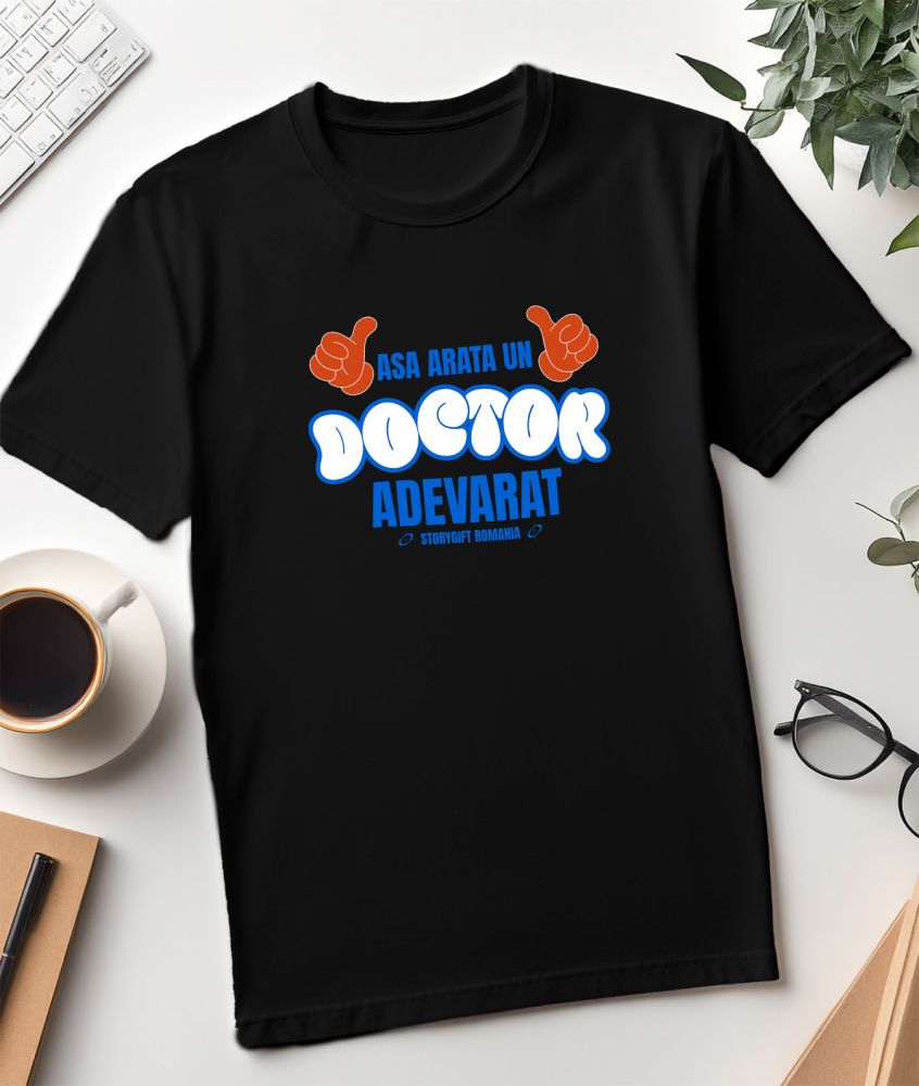 Tricou Femei, Barbati, Copii, Fata, Baiat, Unisex Personalizat Mâini Stil Mickey Mouse – Design Haios pentru Doctori și Iubitorii de Medicină [3]