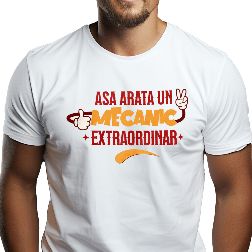 Tricou Femei, Barbati, Copii, Fata, Baiat, Unisex Personalizat Mâini Stil Mickey Mouse – Design Haios Pentru Mecanici și Iubitorii De Mașini [1]