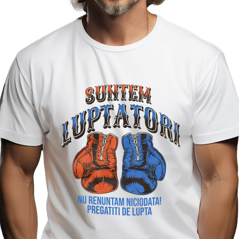 Tricou Femei, Barbati, Copii, Fata, Baiat, Unisex Personalizat Mănuși Box Colorate – Sport de Contact și Distracție pentru Meciuri și Luptători [1]