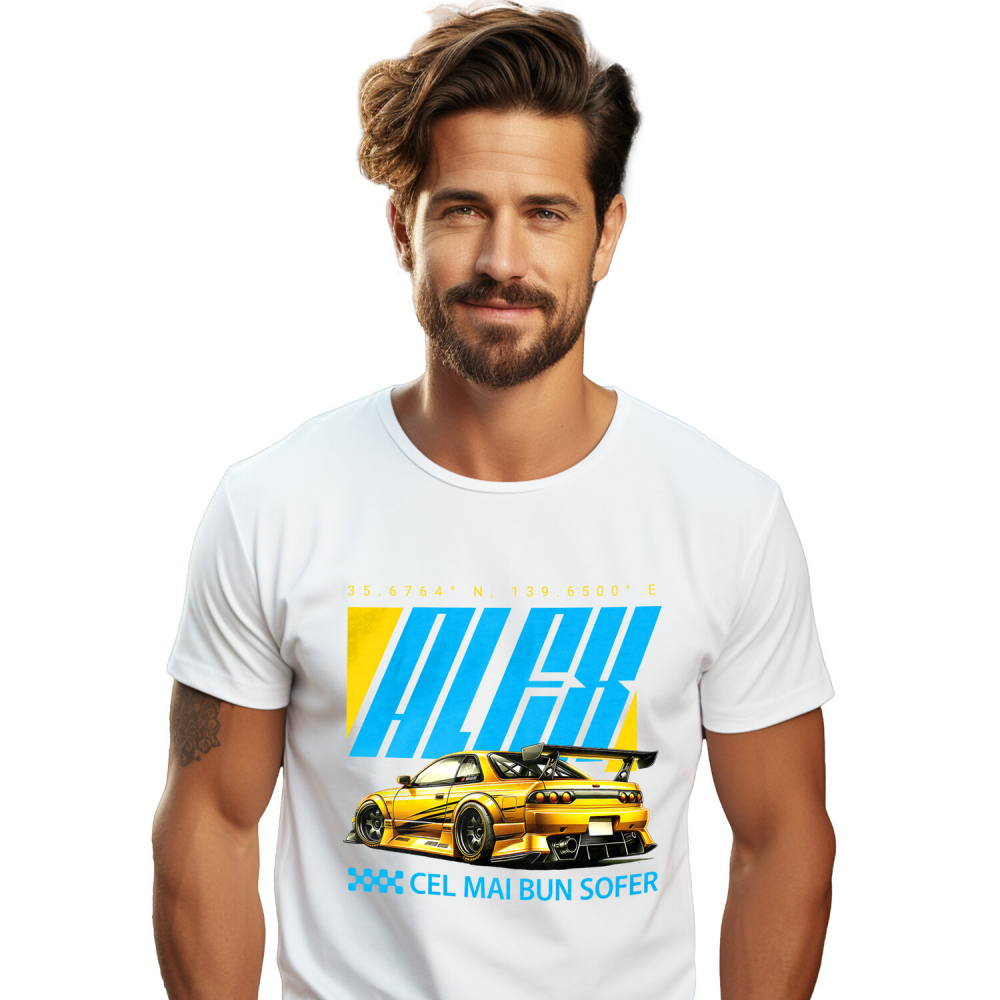 Tricou Femei, Barbati, Copii, Fata, Baiat, Unisex Personalizat Mașină De Lux – Performanță și Viteză Pentru Pasionați Auto [1]