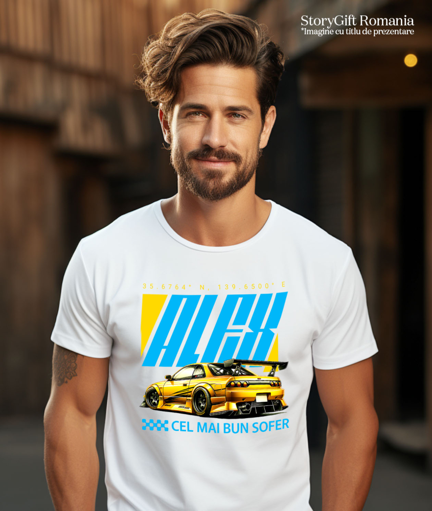 Tricou Femei, Barbati, Copii, Fata, Baiat, Unisex Personalizat Mașină De Lux – Performanță și Viteză Pentru Pasionați Auto [2]
