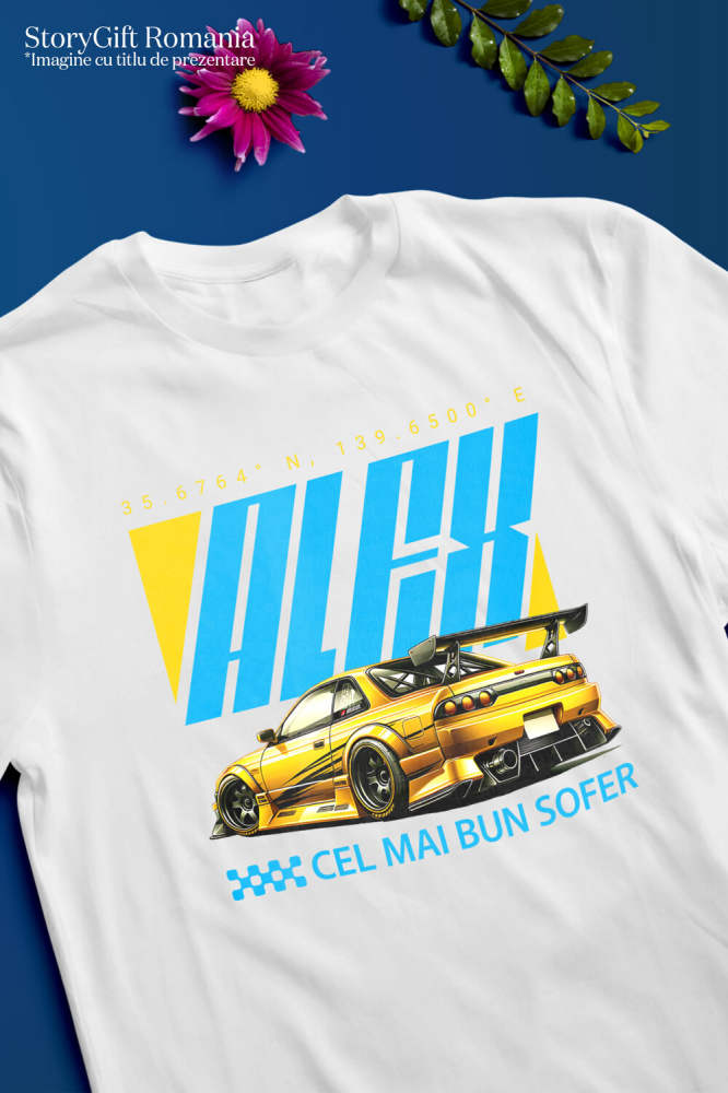 Tricou Femei, Barbati, Copii, Fata, Baiat, Unisex Personalizat Mașină De Lux – Performanță și Viteză Pentru Pasionați Auto [3]