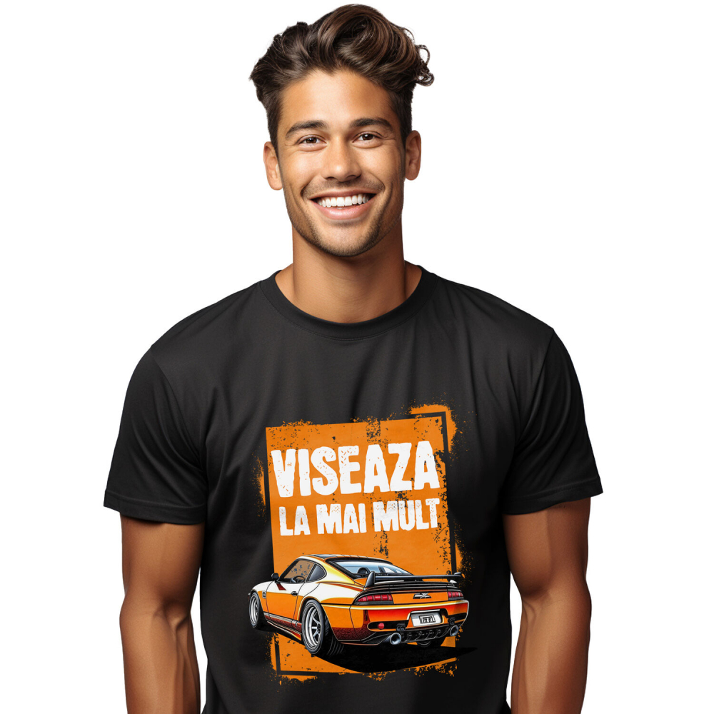 Tricou Femei, Barbati, Copii, Fata, Baiat, Unisex Personalizat Mașină De Curse Tunată – Putere, Viteză și Motivație [1]