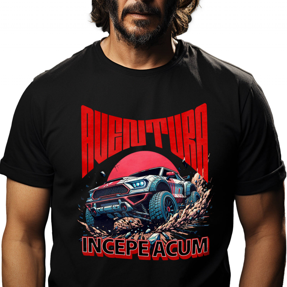 Tricou Femei, Barbati, Copii, Fata, Baiat, Unisex Personalizat Mașină De Teren – Curse Off-Road Cu Viteză și Adrenalină [1]