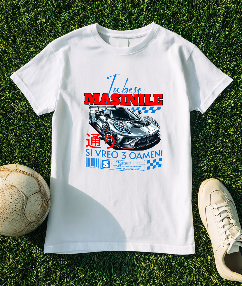 Tricou Femei, Barbati, Copii, Fata, Baiat, Unisex Personalizat Mașină Modernă De Lux – Performanță Sportivă și Viteză Maximă [3]