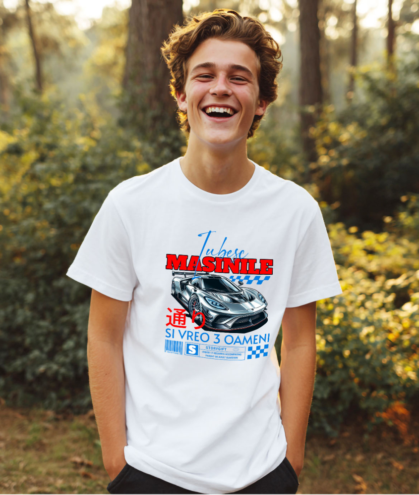 Tricou Femei, Barbati, Copii, Fata, Baiat, Unisex Personalizat Mașină Modernă De Lux – Performanță Sportivă și Viteză Maximă [2]