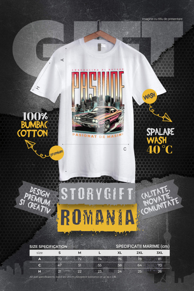 Tricou Femei, Barbati, Copii, Fata, Baiat, Unisex Personalizat Tricou Drifting – Mașină Tunată Roșie în Oraș Noaptea [4]