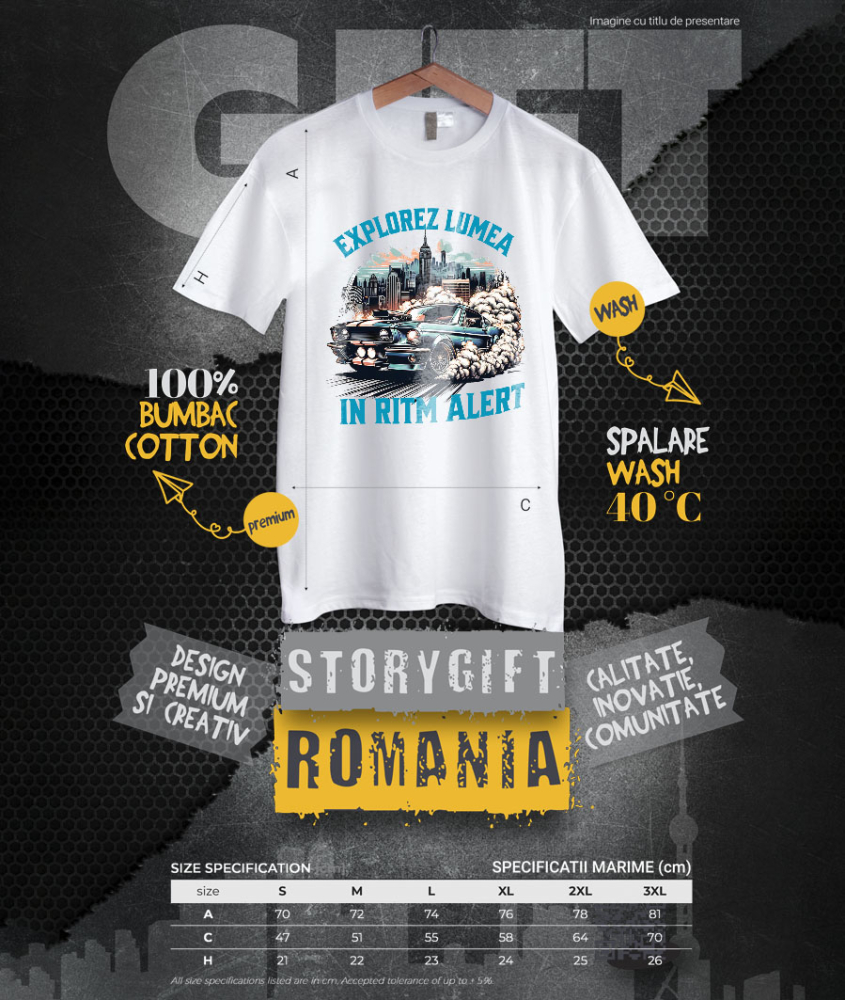 Tricou Femei, Barbati, Copii, Fata, Baiat, Unisex Personalizat Mașină Vintage Tunată – Viteză și Stil Pe Străzile Orașului [4]