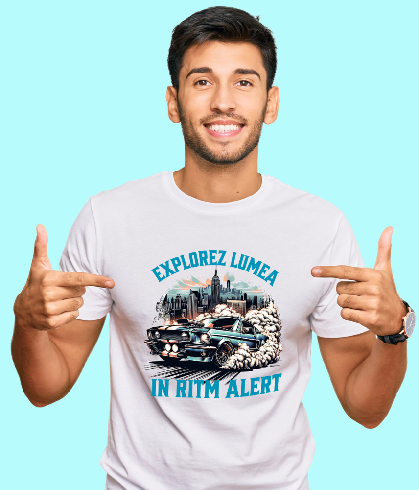 Tricou Femei, Barbati, Copii, Fata, Baiat, Unisex Personalizat Mașină Vintage Tunată – Viteză și Stil Pe Străzile Orașului [2]