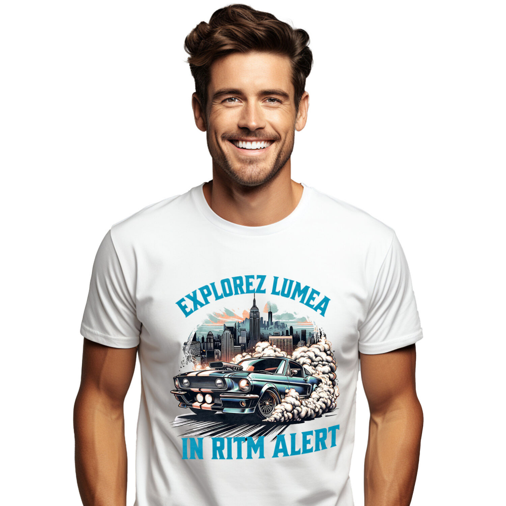 Tricou Femei, Barbati, Copii, Fata, Baiat, Unisex Personalizat Mașină Vintage Tunată – Viteză și Stil Pe Străzile Orașului [1]