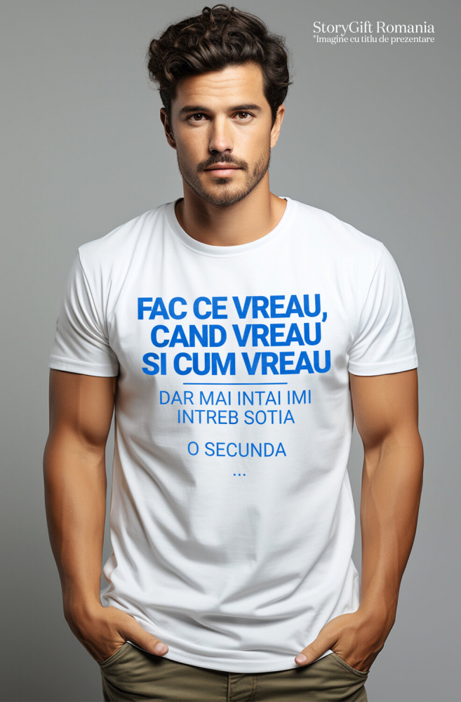 Tricou Femei, Barbati, Copii, Fata, Baiat, Unisex Personalizat Cadouri Amuzante Căsătorie | Mesaje Haios pentru Soț și Bărbați Căsătoriți, Iubire [2]