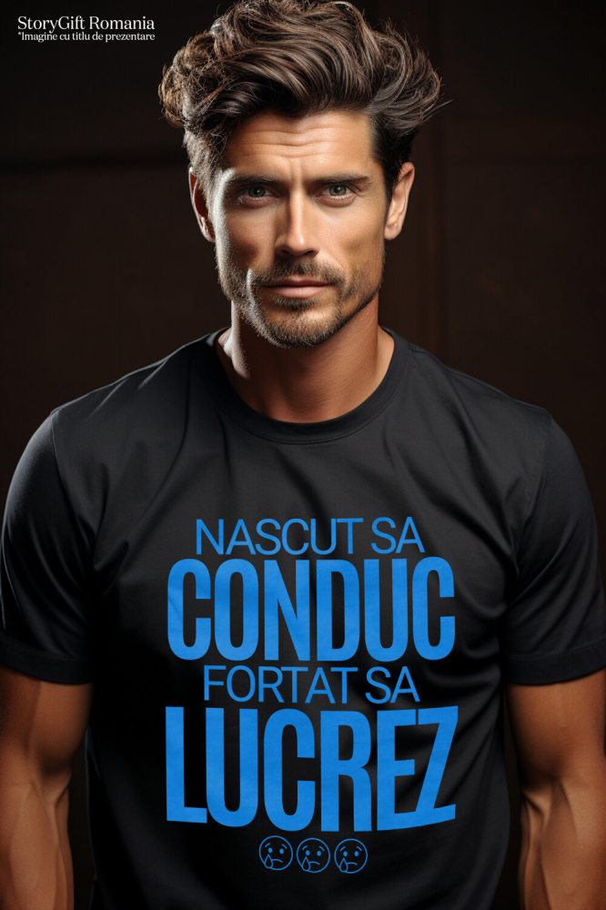 Tricou Femei, Barbati, Copii, Fata, Baiat, Unisex Personalizat Mesaj Haios Sad Face – Design Amuzant pentru Iubitorii de Mașini [2]