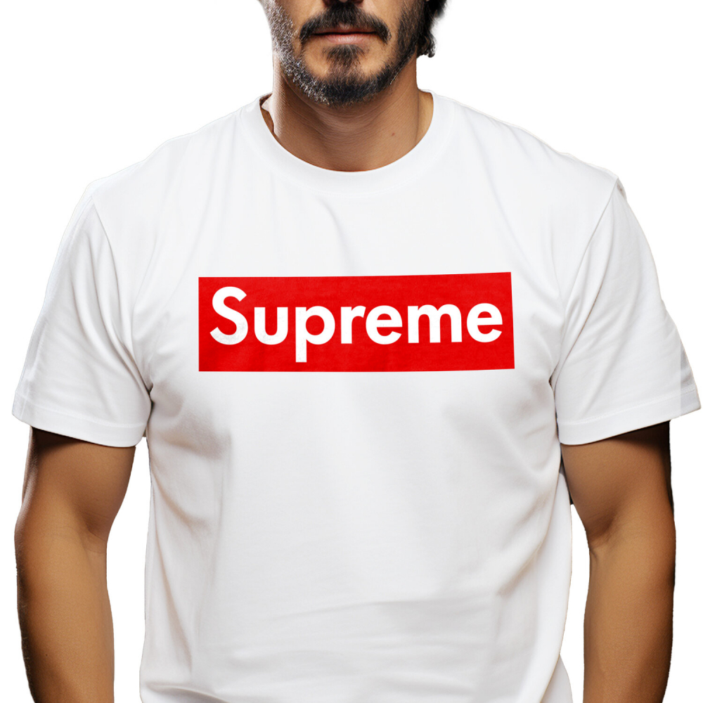 Tricou Femei, Barbati, Copii, Fata, Baiat, Unisex Personalizat Lux Fashion Trend Supreme - Stil Elegant cu Mesaj Puternic în Roșu [1]