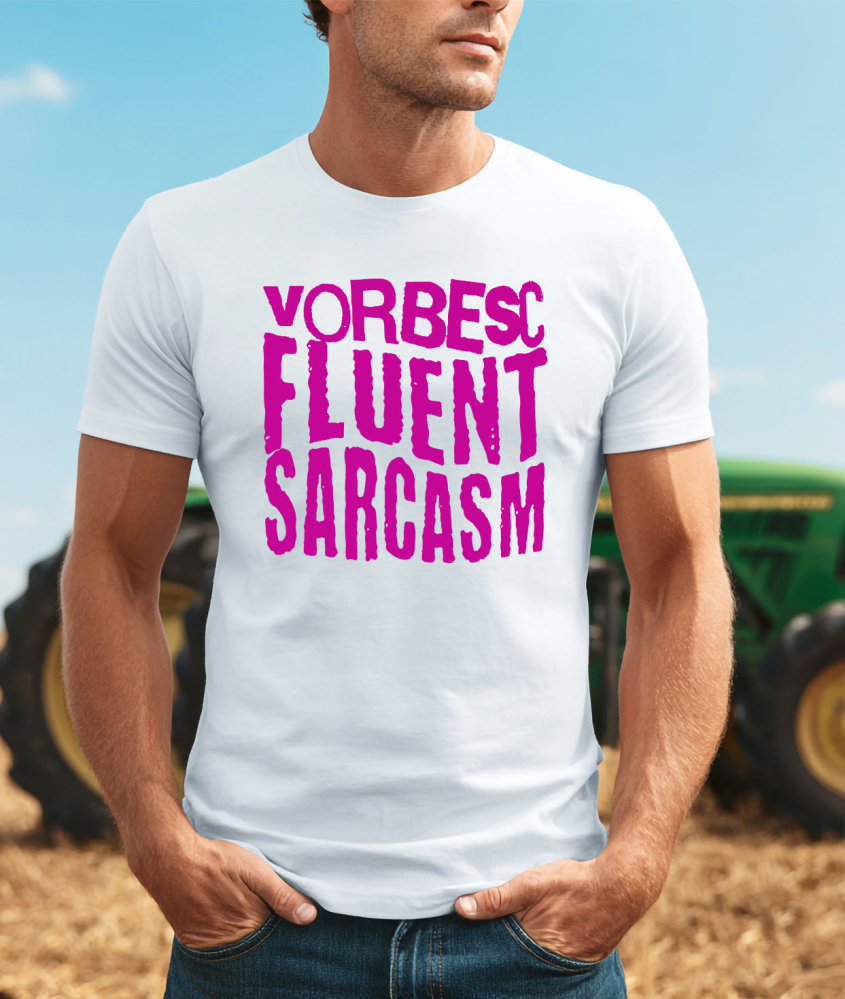 Tricou Femei, Barbati, Copii, Fata, Baiat, Unisex Personalizat „Vorbesc fluent sarcasm” - Mesaj Haios și Arogant pentru Iubitorii de Sarcasm [2]