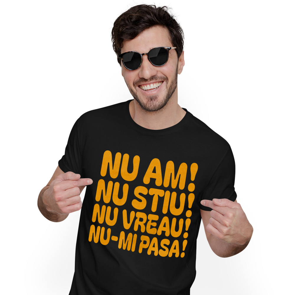 Tricou Femei, Barbati, Copii, Fata, Baiat, Unisex Personalizat Mesaj Negativ pentru Adolescenti – Cadouri Personalizate cu Texte Haioase și Amuzante [1]