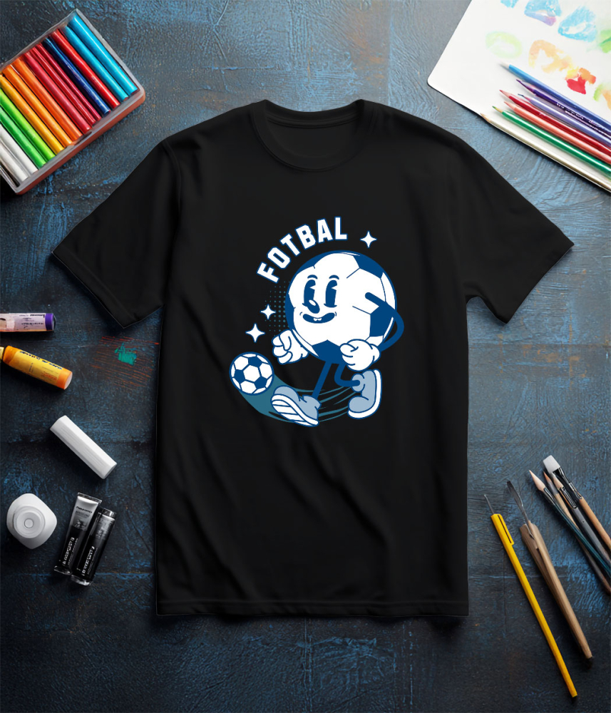 Tricou Femei, Barbati, Copii, Fata, Baiat, Unisex Personalizat Minge de Fotbal Animată – Design Motivațional și Sportiv [3]