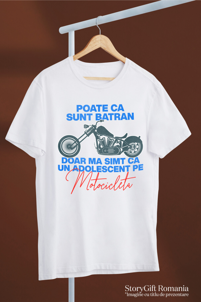 Tricou Femei, Barbati, Copii, Fata, Baiat, Unisex Personalizat Tricouri Personalizate Moto - Motocicletă Vintage, Pasiune & Hobby [3]