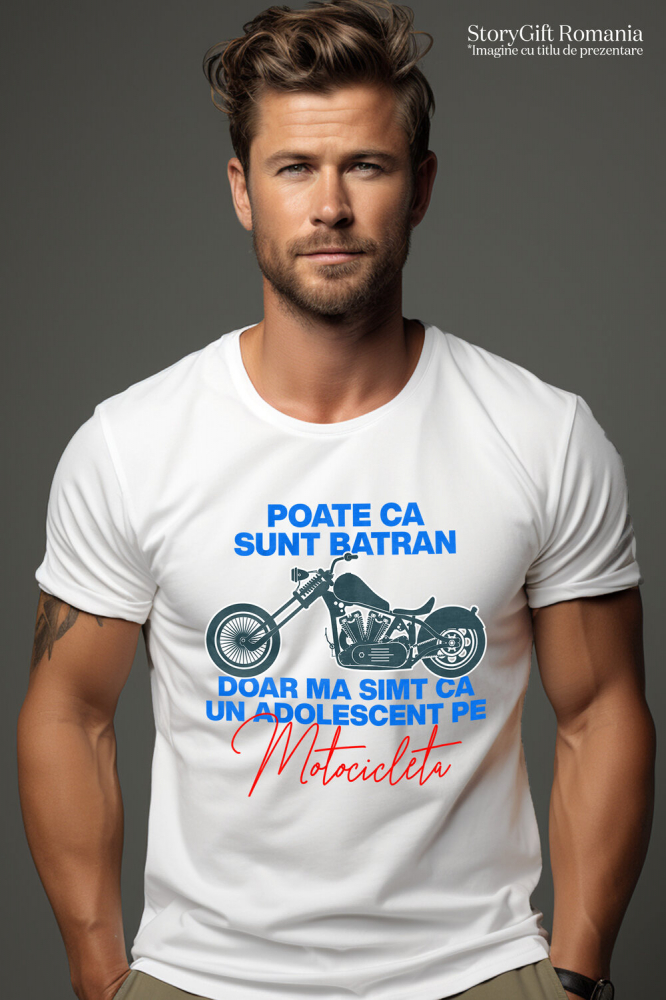 Tricou Femei, Barbati, Copii, Fata, Baiat, Unisex Personalizat Tricouri Personalizate Moto - Motocicletă Vintage, Pasiune & Hobby [2]
