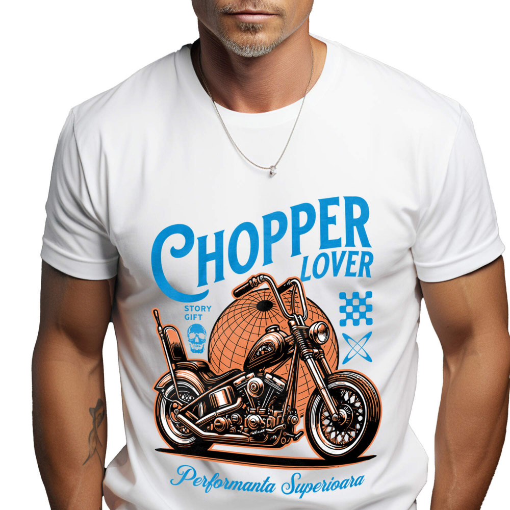 Tricou Femei, Barbati, Copii, Fata, Baiat, Unisex Personalizat Motocicletă Vintage – Pasiune, Hobby și Performanță Retro [1]
