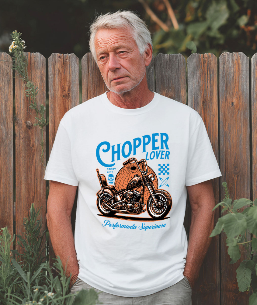 Tricou Femei, Barbati, Copii, Fata, Baiat, Unisex Personalizat Motocicletă Vintage – Pasiune, Hobby și Performanță Retro [2]