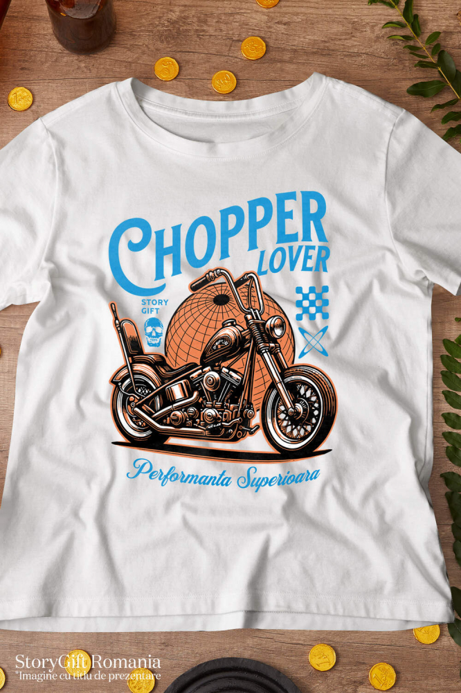 Tricou Femei, Barbati, Copii, Fata, Baiat, Unisex Personalizat Motocicletă Vintage – Pasiune, Hobby și Performanță Retro [3]