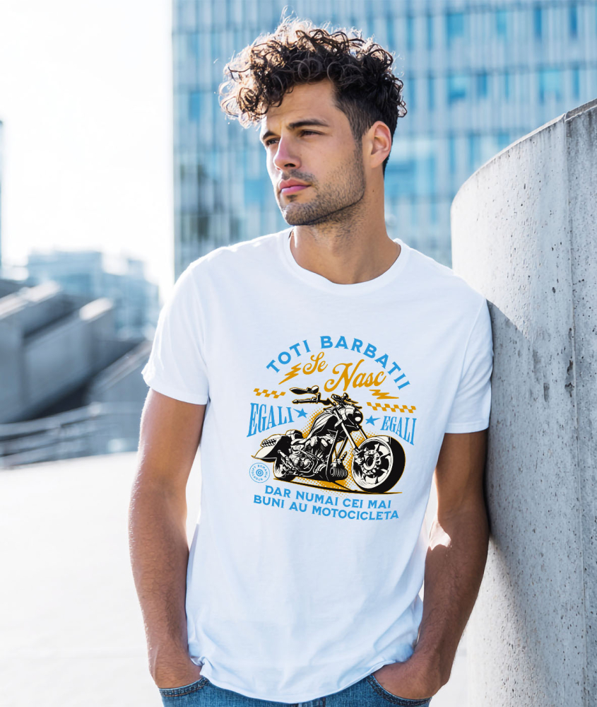 Tricou Femei, Barbati, Copii, Fata, Baiat, Unisex Personalizat Tricouri Personalizate Moto - Motociclete Vintage & Stil Clasic Biker [2]