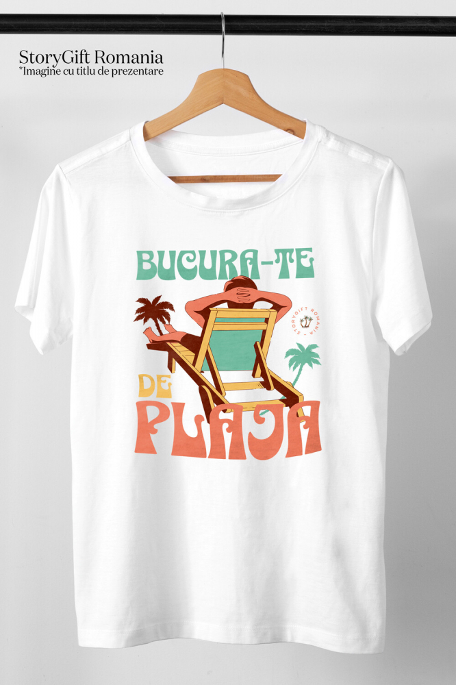 Tricou Femei, Barbati, Copii, Fata, Baiat, Unisex Personalizat Om Pe Sezlong Plajă Tropicală - Cadouri Personalizate Pentru Familie, Tati și Copii [3]