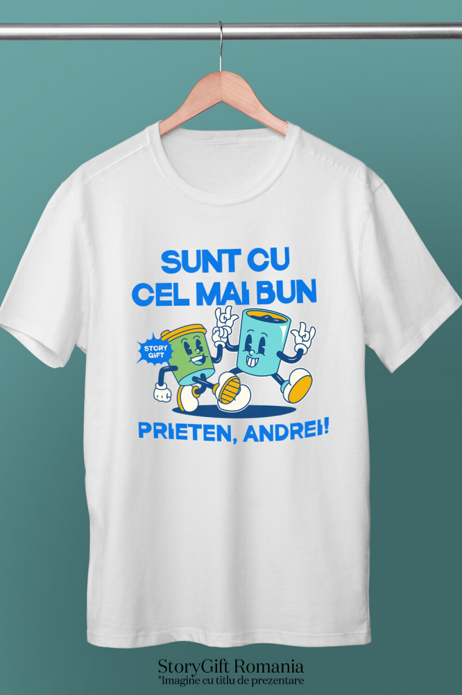 Tricou Femei, Barbati, Copii, Fata, Baiat, Unisex Personalizat Animatie Sef Birou Cu Cafea și Tigara - Cadouri Personalizate pentru Familie, Copii, Tati și Prieteni [3]