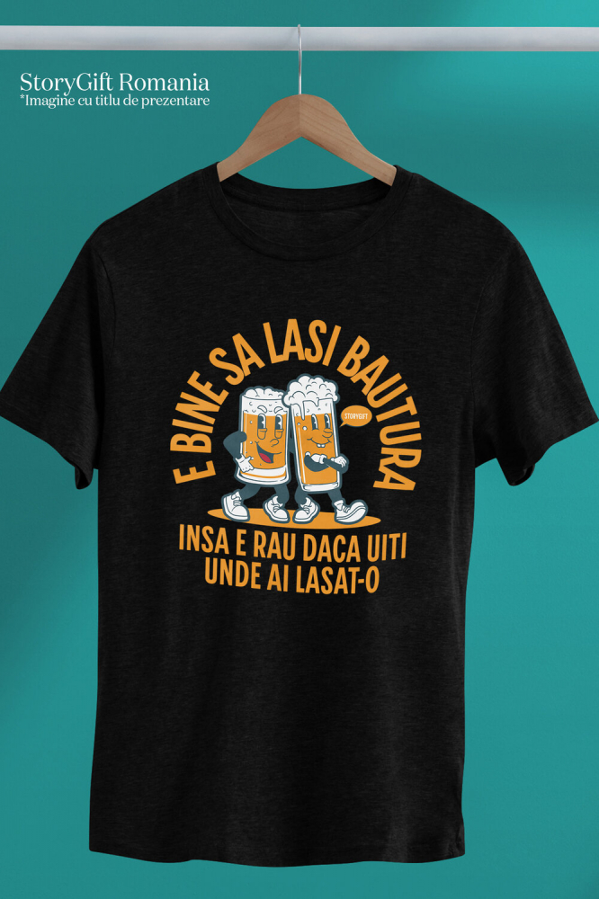 Tricou Femei, Barbati, Copii, Fata, Baiat, Unisex Personalizat Pahare Amuzante de Bere | Mesaje Haioase Distracție și Alcool, Cadouri Personalizate [3]
