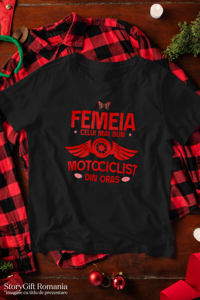 Tricou Femei, Barbati, Copii, Fata, Baiat, Unisex Personalizat Tricouri Personalizate Moto - Pasiune, Dragoste și Aventură Pe Două Roți [3]
