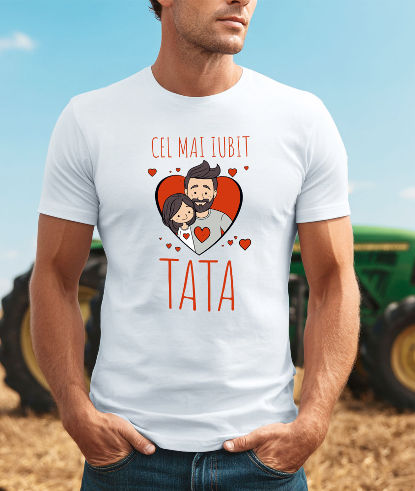 Tricou Femei, Barbati, Copii, Fata, Baiat, Unisex Personalizat Cadouri Personalizate Tata și Fiu | Tata, Tu Ești Regele Meu, Coroană Regală [2]