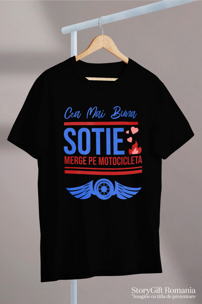 Tricou Femei, Barbati, Copii, Fata, Baiat, Unisex Personalizat Tricouri Personalizate Valentine's Day - Dragoste & Motociclete [3]