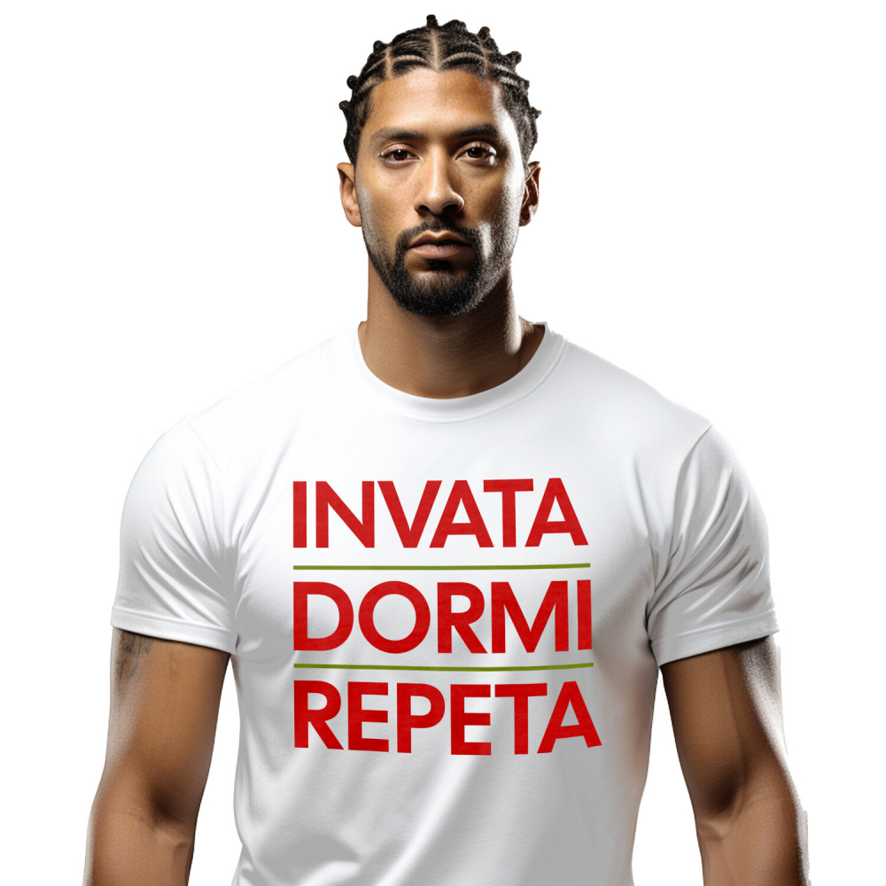 Tricou Femei, Barbati, Copii, Fata, Baiat, Unisex Personalizat Rutina Zilnică a Studenților și Copiilor – Educație, Școală și Somn [1]