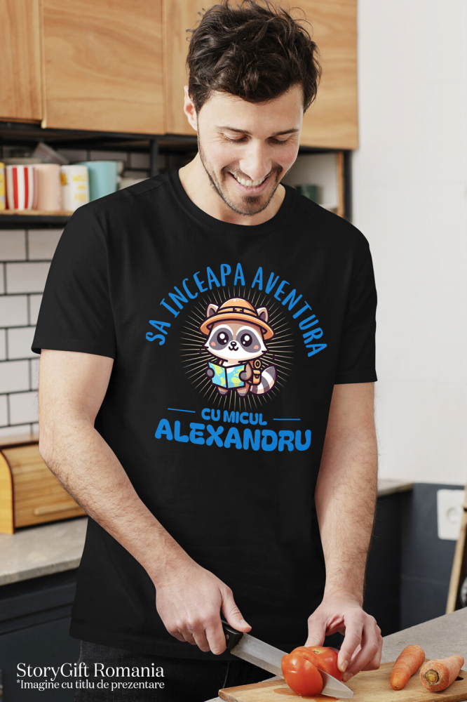 Tricou Femei, Barbati, Copii, Fata, Baiat, Unisex Personalizat Tricou Personalizat Aventură - „Să Înceapă Aventura” | Cadouri pentru Copii [2]