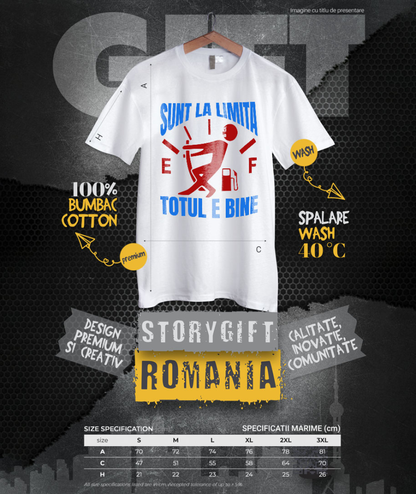 Tricou Femei, Barbati, Copii, Fata, Baiat, Unisex Personalizat Semn Bord Auto – Nivel Combustibil Scăzut cu Design Amuzant [4]