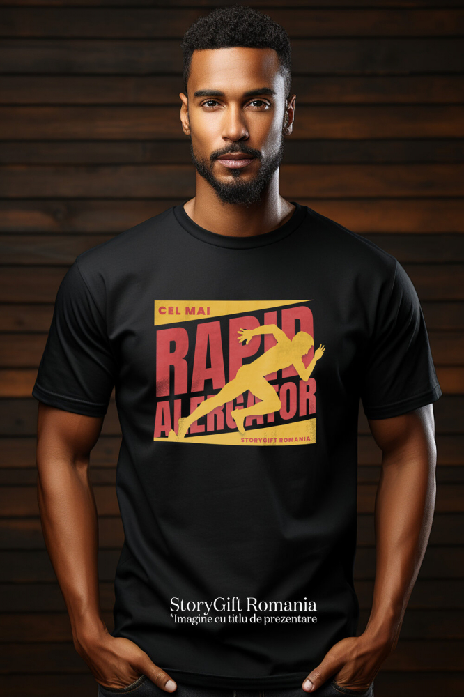 Tricou Femei, Barbati, Copii, Fata, Baiat, Unisex Personalizat Siluetă Alergător Maraton – Cadou și Trofeu Personalizat pentru Sportivi [2]