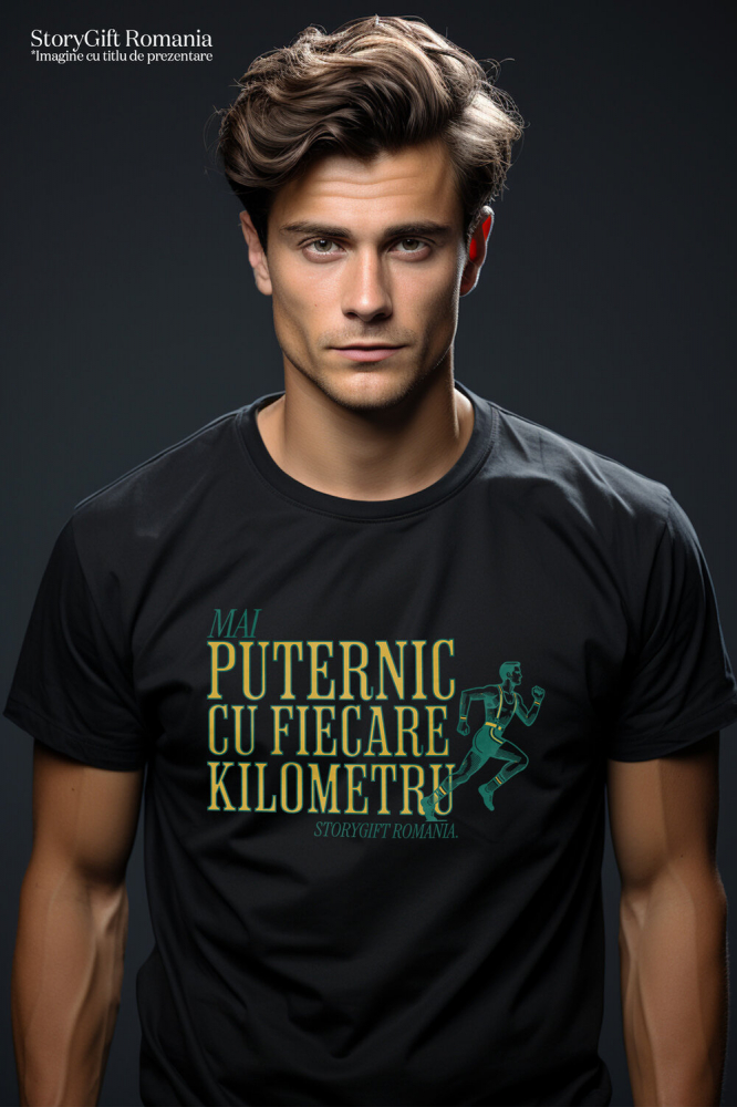 Tricou Femei, Barbati, Copii, Fata, Baiat, Unisex Personalizat Siluetă Umană în Alergare - Tricou Personalizat Motivațional pentru Sportivi [2]