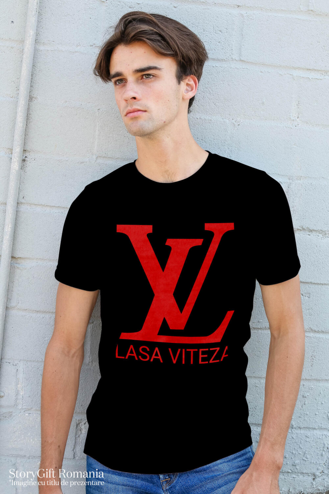 Tricou Femei, Barbati, Copii, Fata, Baiat, Unisex Personalizat Simbol Firmă De Lux – Milionar Haios, LV, Curse Ilegale și Viteză [2]