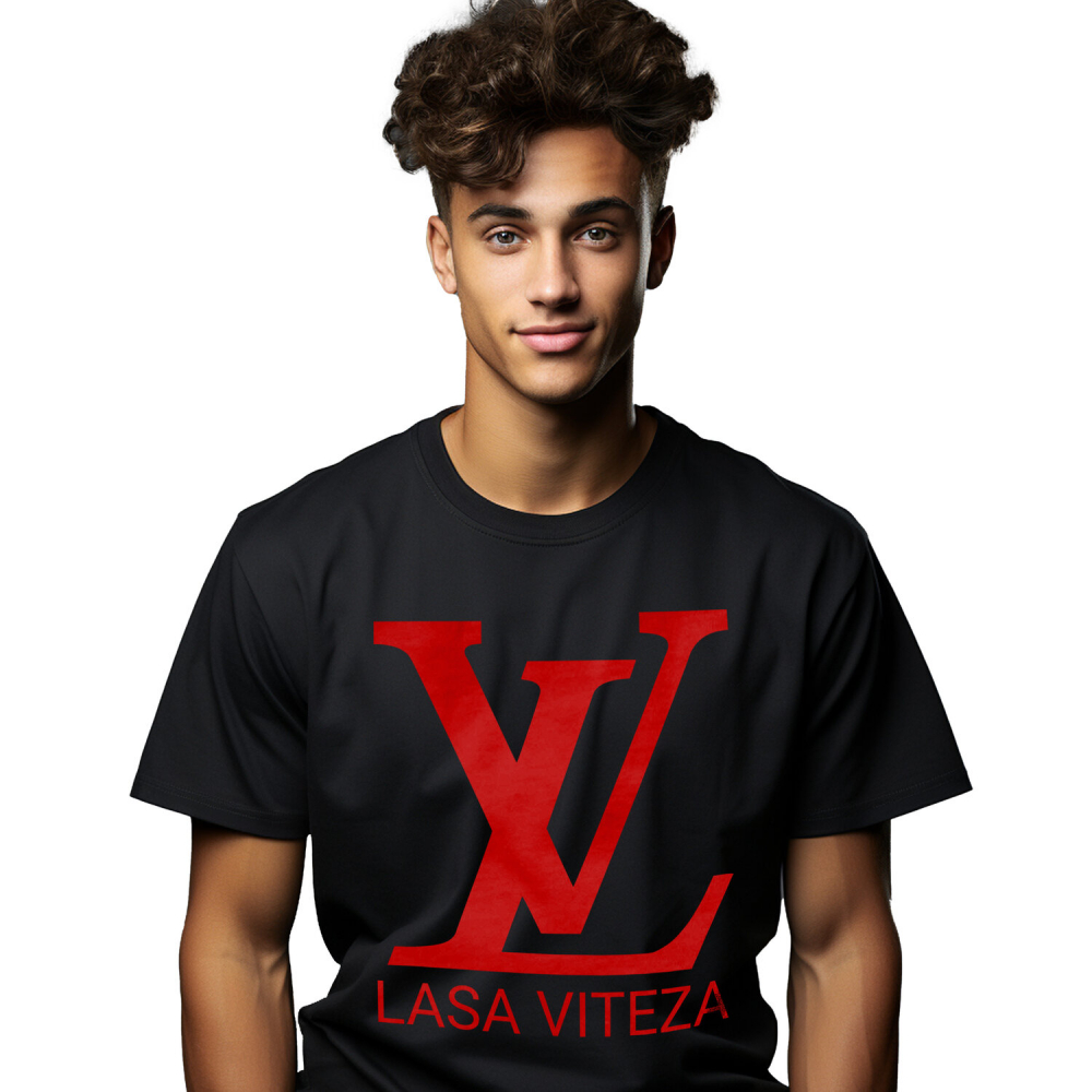 Tricou Femei, Barbati, Copii, Fata, Baiat, Unisex Personalizat Simbol Firmă De Lux – Milionar Haios, LV, Curse Ilegale și Viteză [1]