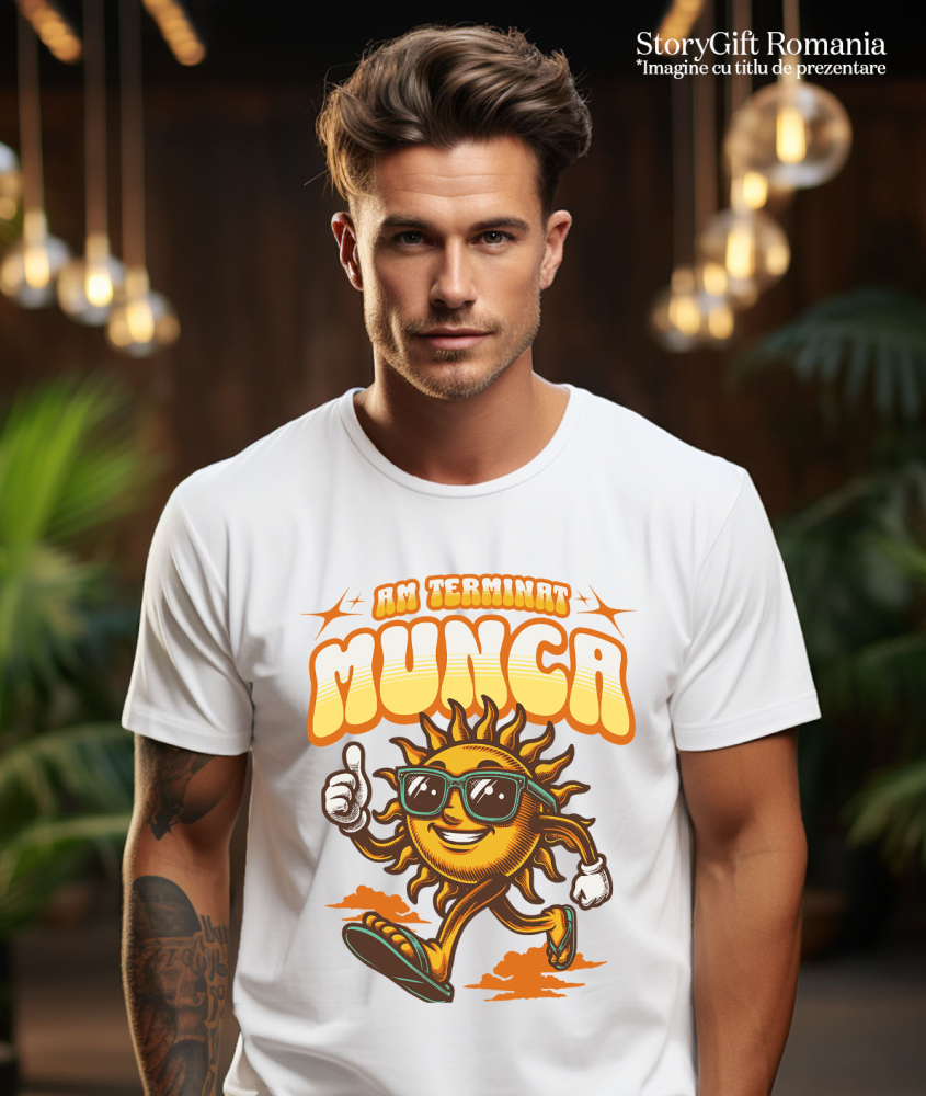 Tricou Femei, Barbati, Copii, Fata, Baiat, Unisex Personalizat "Produse personalizate pentru vacanță – Soare cu ochelari și papuci de plajă pentru familie și copii" [2]