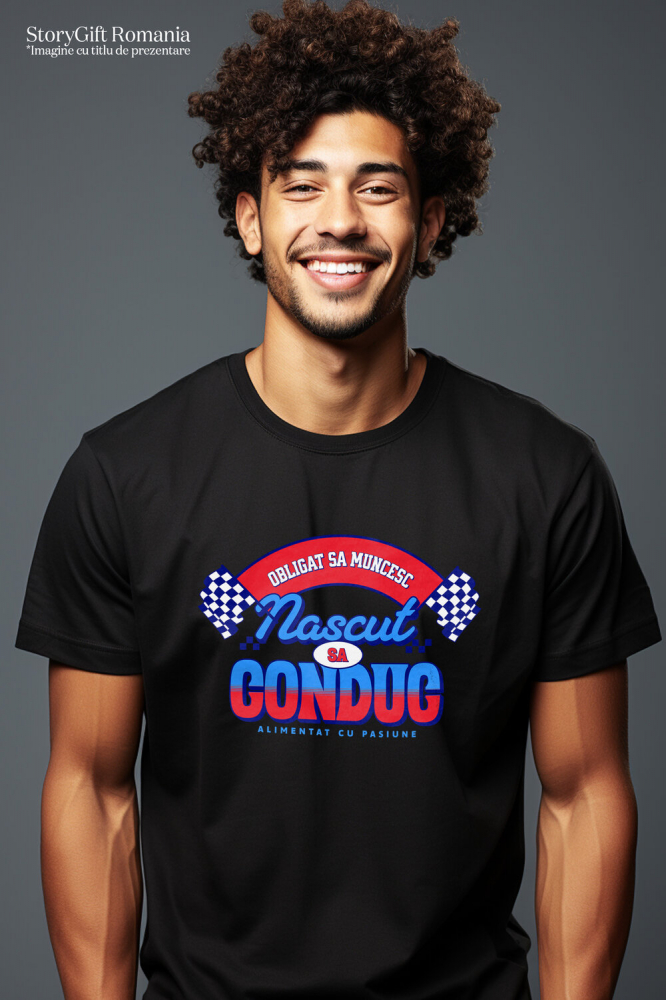 Tricou Femei, Barbati, Copii, Fata, Baiat, Unisex Personalizat Steag Curse Ilegale – Cadou Perfect pentru Iubitorii de Mașini și Viteză [2]