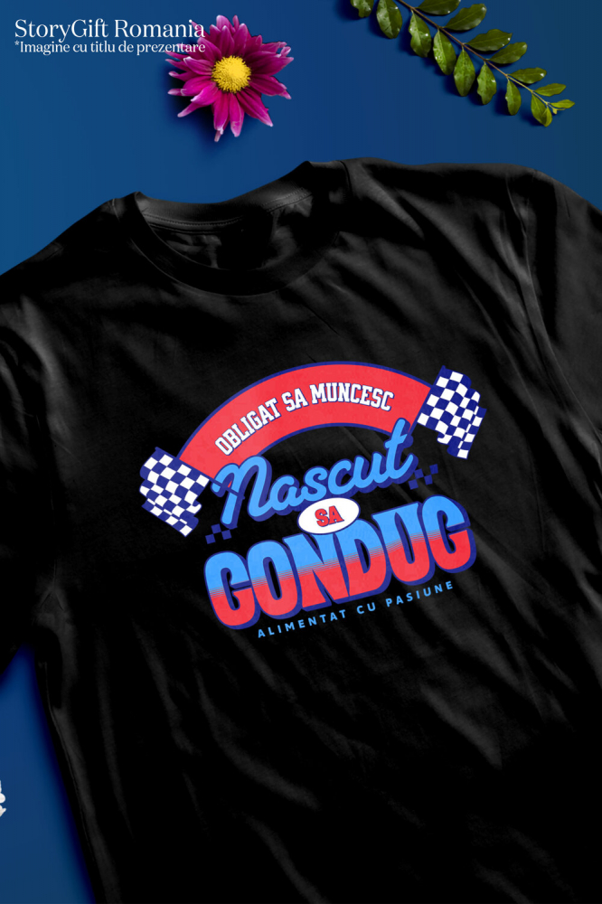 Tricou Femei, Barbati, Copii, Fata, Baiat, Unisex Personalizat Steag Curse Ilegale – Cadou Perfect pentru Iubitorii de Mașini și Viteză [3]