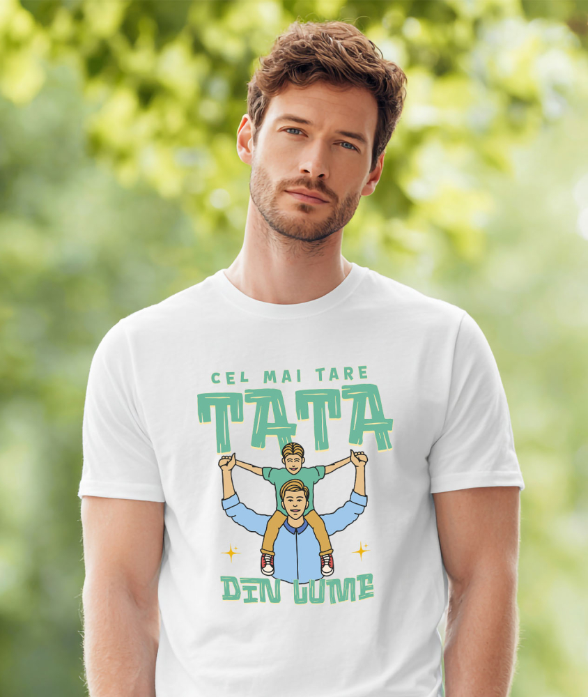 Tricou Femei, Barbati, Copii, Fata, Baiat, Unisex Personalizat Cadouri Personalizate Tata și Fiice | Petrecere Surpriză Pentru Tata, Dragoste Familie [2]