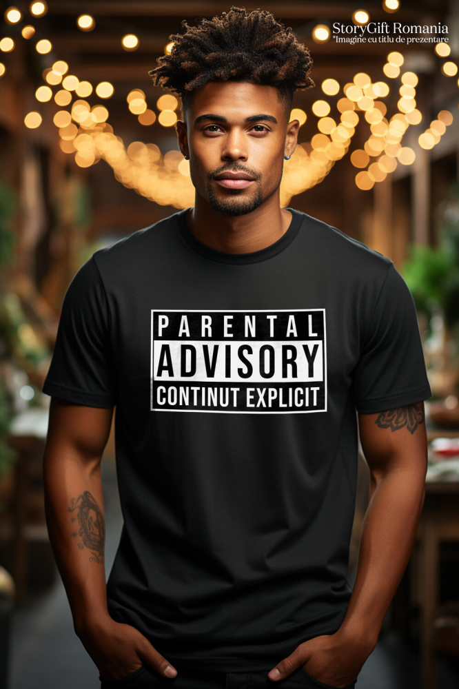 Tricou Femei, Barbati, Copii, Fata, Baiat, Unisex Personalizat Logo Acord Parental pentru Filme și Televizor - Siguranță pentru Copii și Minori [2]