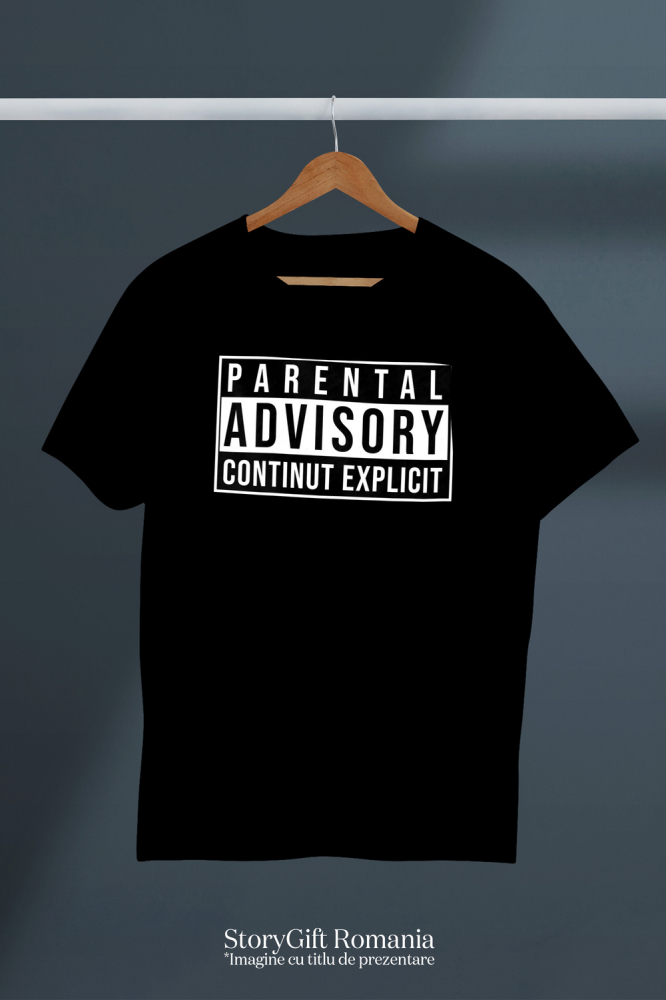 Tricou Femei, Barbati, Copii, Fata, Baiat, Unisex Personalizat Logo Acord Parental pentru Filme și Televizor - Siguranță pentru Copii și Minori [3]